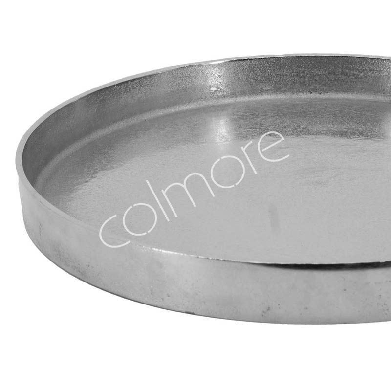 Álbakki| silfur og svartur 40cmx40cmx4cm