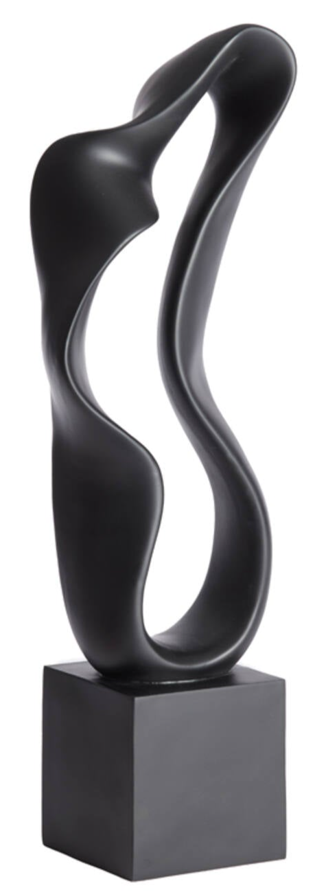 Stytta| NAJAC, Plastblanda/Tré, 21,5cmx15cmx69,5cm, svört mött