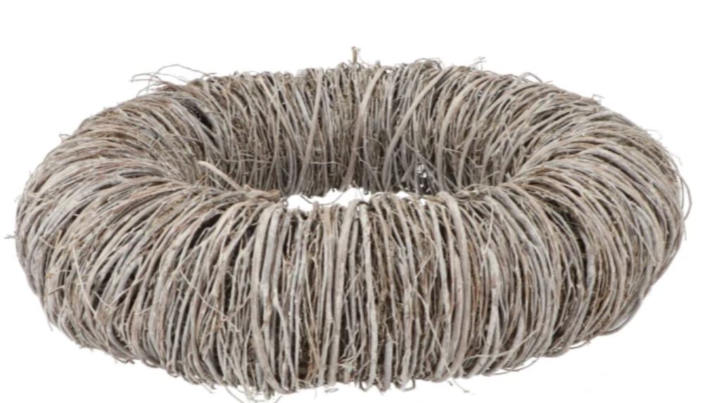 Krans | Mactangras, grár, 45cm