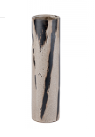 Vasi | Ceylin Cylinder Vase Stripes, Ceramic 09cmx09cmx33cm